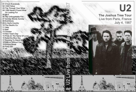 U2gigs.com cover » Video » DVD » 1987 - The Joshua Tree Tour » 03